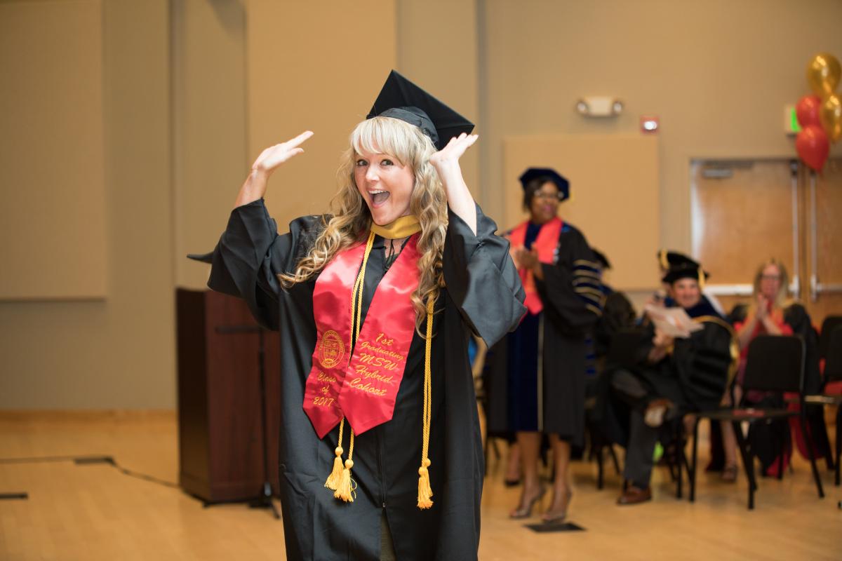 Stan State MSW Hooding Ceremony California State University Stanislaus